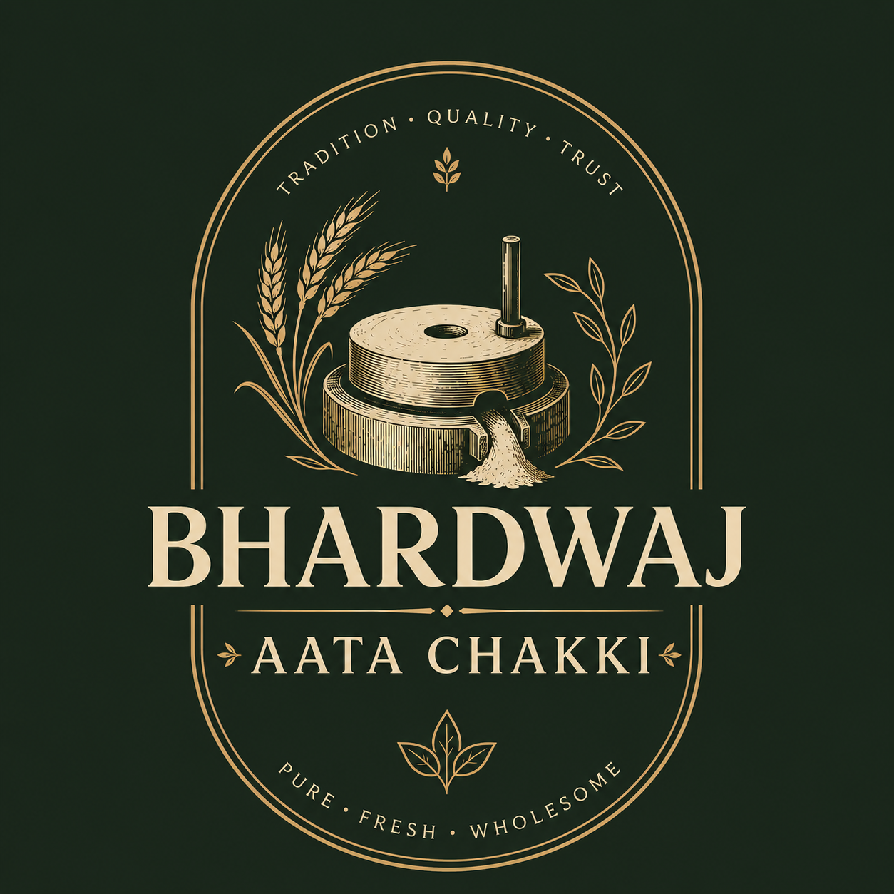 Bhardwaj Aata Chakki logo